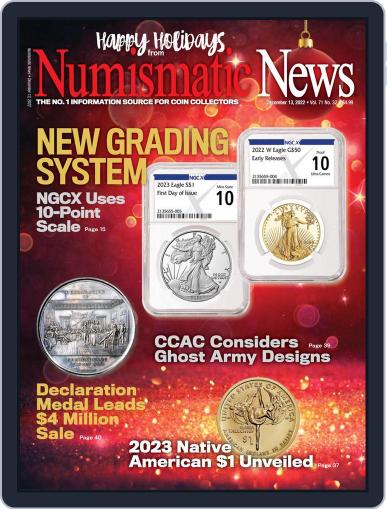 Numismatic News December 13th, 2022 Digital Back Issue Cover