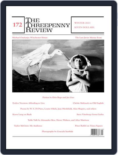 The Threepenny Review November 24th, 2022 Digital Back Issue Cover