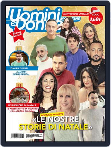 Uomini e Donne December 2nd, 2022 Digital Back Issue Cover
