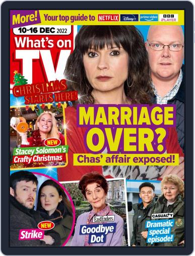 What's on TV December 10th, 2022 Digital Back Issue Cover