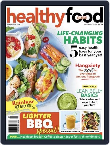 Healthy Food Guide January 1st, 2023 Digital Back Issue Cover