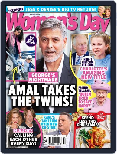 Woman's Day Australia December 12th, 2022 Digital Back Issue Cover