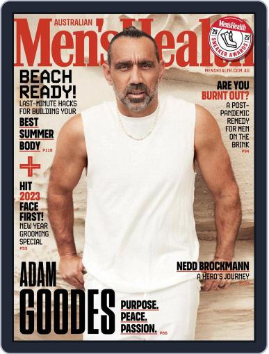 Men's Health Australia January 1st, 2023 Digital Back Issue Cover