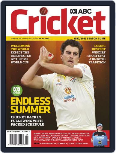 ABC Cricket October 12th, 2022 Digital Back Issue Cover