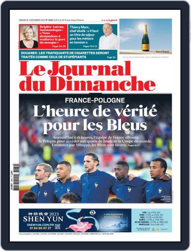 Le Journal du dimanche December 4th, 2022 Digital Back Issue Cover