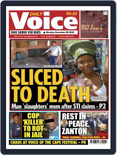 Daily Voice December 5th, 2022 Digital Back Issue Cover