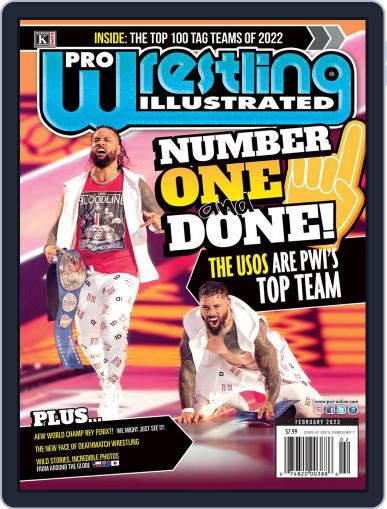 Pro Wrestling Illustrated February 1st, 2023 Digital Back Issue Cover
