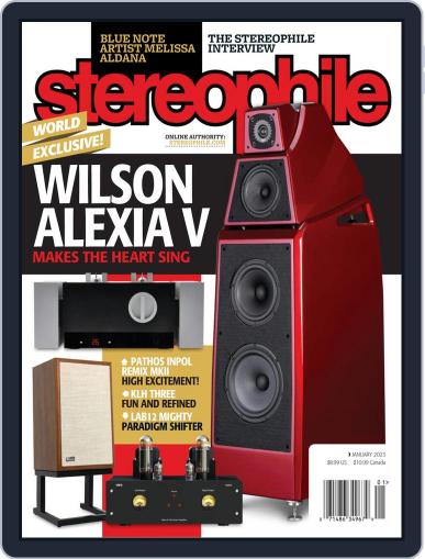 Stereophile January 1st, 2023 Digital Back Issue Cover