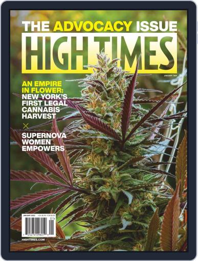 High Times January 1st, 2023 Digital Back Issue Cover