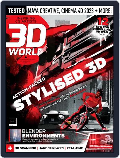 3D World January 1st, 2023 Digital Back Issue Cover