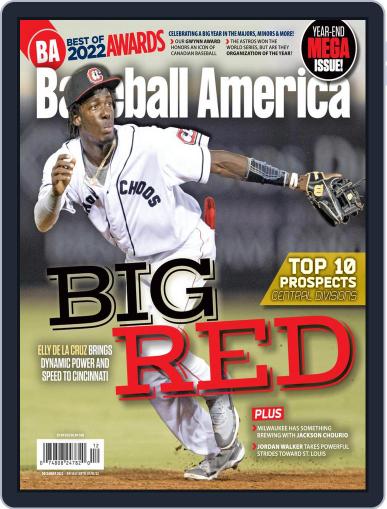 Baseball America December 1st, 2022 Digital Back Issue Cover
