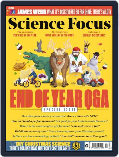 BBC Science Focus December 1st, 2022 Digital Back Issue Cover