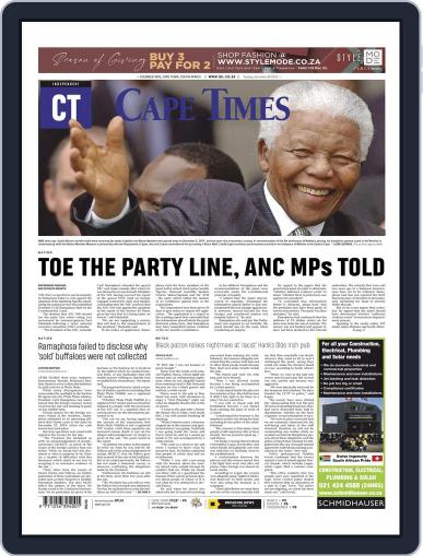 Cape Times December 6th, 2022 Digital Back Issue Cover