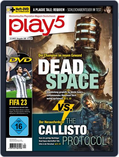 play5 November 2nd, 2022 Digital Back Issue Cover