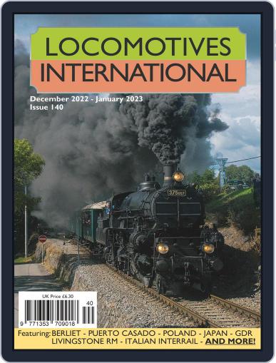 Locomotives International December 1st, 2022 Digital Back Issue Cover