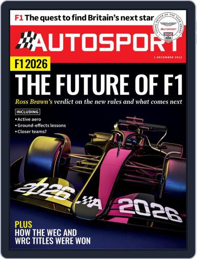 Autosport December 1st, 2022 Digital Back Issue Cover