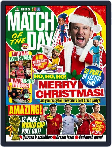 Match Of The Day December 7th, 2022 Digital Back Issue Cover