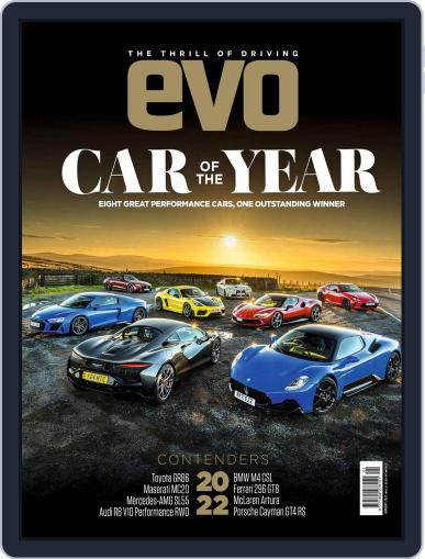 Evo January 1st, 2023 Digital Back Issue Cover