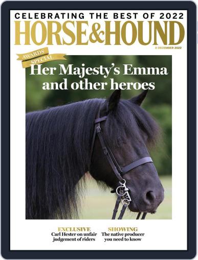Horse & Hound December 8th, 2022 Digital Back Issue Cover