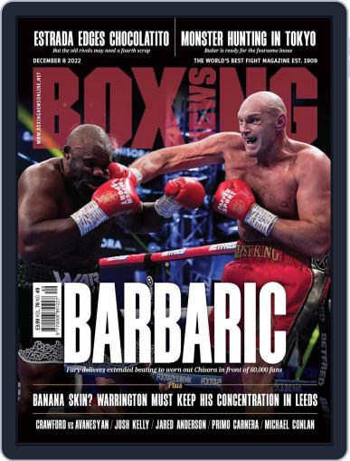 Boxing News December 8th, 2022 Digital Back Issue Cover