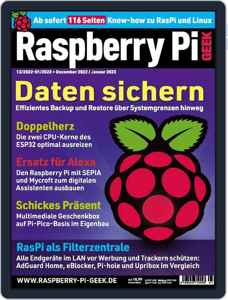 Raspberry Pi Geek 12 01/23 (Digital) DiscountMags.(Australia) Raspberry Pi Geek 12 01/23 (Digital) DiscountMags.(Australia)
