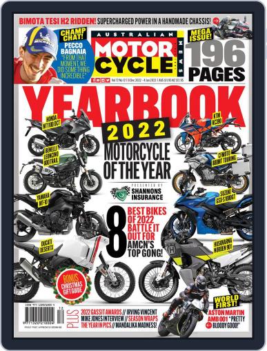 Australian Motorcycle News December 8th, 2022 Digital Back Issue Cover
