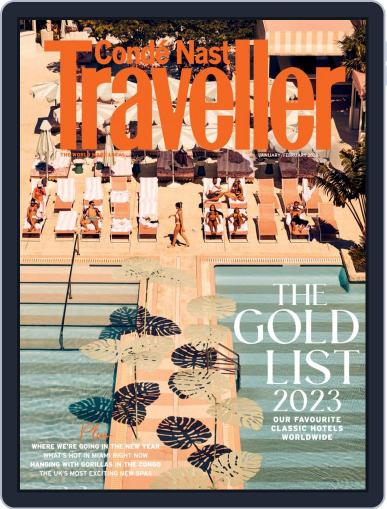 Conde Nast Traveller UK January 1st, 2023 Digital Back Issue Cover