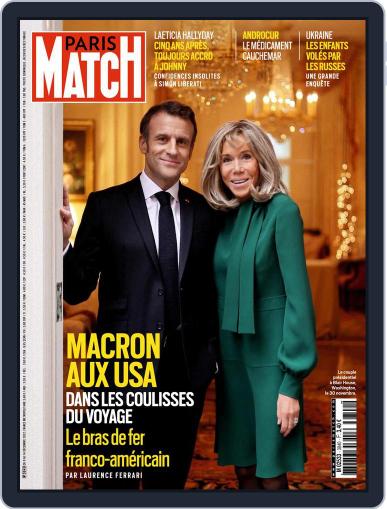 Paris Match December 8th, 2022 Digital Back Issue Cover