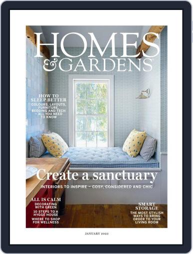 Homes & Gardens January 1st, 2023 Digital Back Issue Cover