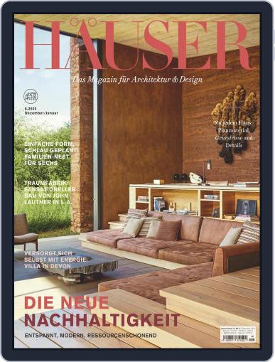 Häuser November 1st, 2022 Digital Back Issue Cover