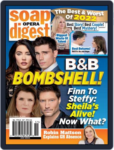 Soap Opera Digest December 19th, 2022 Digital Back Issue Cover