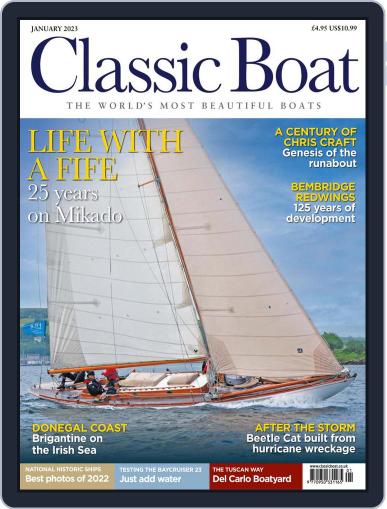 Classic Boat January 1st, 2023 Digital Back Issue Cover