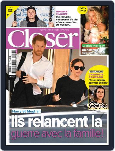 Closer France December 9th, 2022 Digital Back Issue Cover