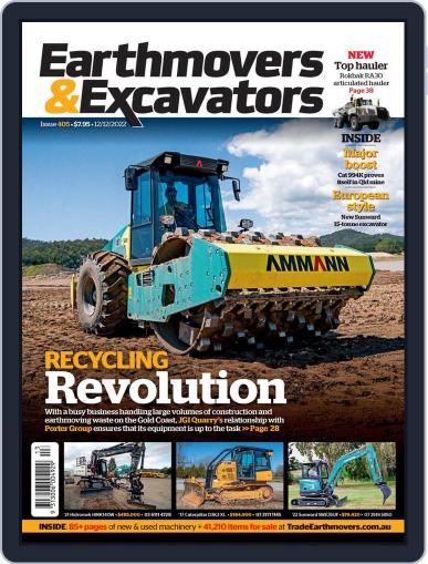 Earthmovers & Excavators December 12th, 2022 Digital Back Issue Cover