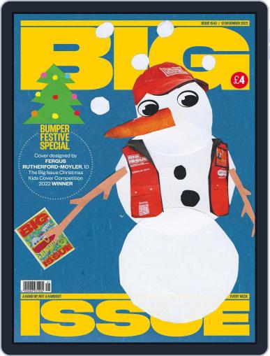 The Big Issue United Kingdom December 12th, 2022 Digital Back Issue Cover