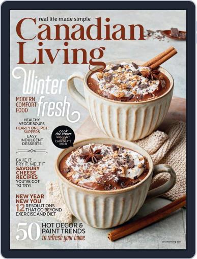 Canadian Living January 1st, 2023 Digital Back Issue Cover