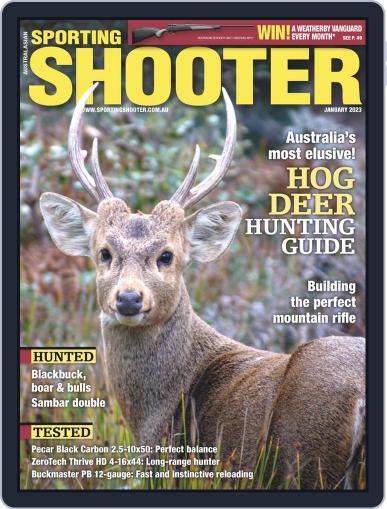 Sporting Shooter January 1st, 2023 Digital Back Issue Cover