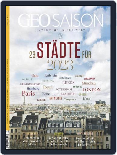 GEO Saison January 1st, 2023 Digital Back Issue Cover