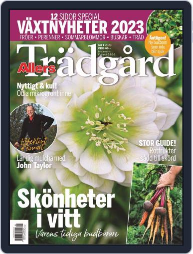Allers Trädgård January 1st, 2023 Digital Back Issue Cover