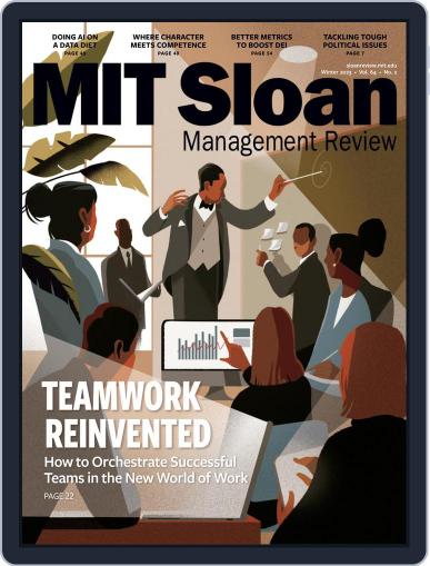 MIT Sloan Management Review December 6th, 2022 Digital Back Issue Cover
