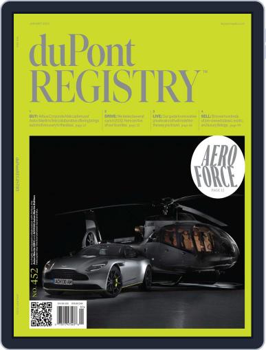duPont REGISTRY January 1st, 2023 Digital Back Issue Cover