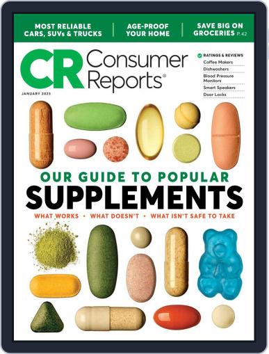 Consumer Reports January 1st, 2023 Digital Back Issue Cover