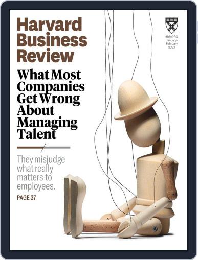 Harvard Business Review January 1st, 2023 Digital Back Issue Cover