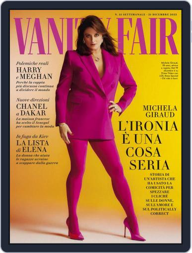 Vanity Fair Italia December 14th, 2022 Digital Back Issue Cover