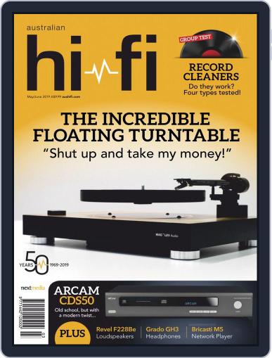 Australian HiFi May 1st, 2019 Digital Back Issue Cover