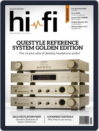 Australian HiFi May 1st, 2017 Digital Back Issue Cover