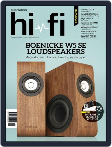 Australian HiFi January 1st, 2017 Digital Back Issue Cover