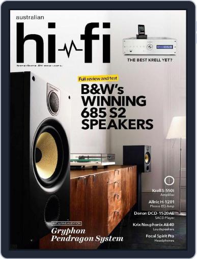 Australian HiFi October 31st, 2014 Digital Back Issue Cover