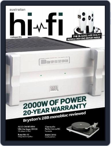 Australian HiFi June 30th, 2014 Digital Back Issue Cover