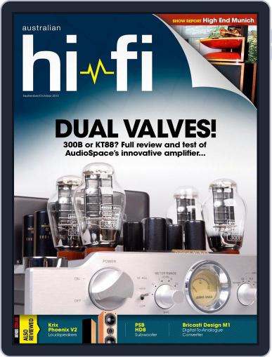 Australian HiFi September 15th, 2013 Digital Back Issue Cover